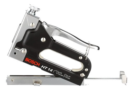 Repelente alineación péndulo Comprar grapadora manual Bosch HT 14 para grapas 4-14 mm y clavos