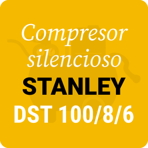Compresor silencioso Stanley DST 100/8/6